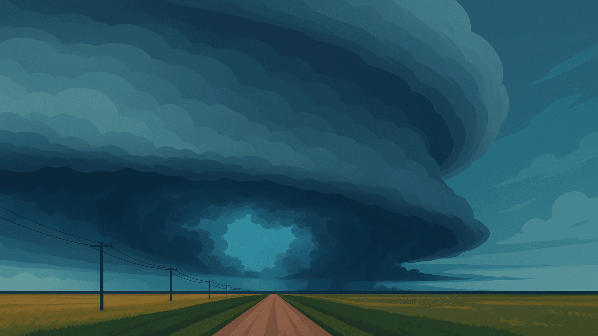 A storm